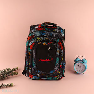 Factory price waterproof polyester school bag school backpack