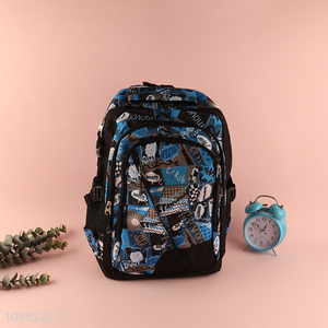 Latest products polyester school bag school backpack for sale