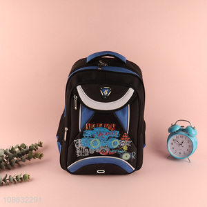 China factory lightweight polyester school bag school backpack
