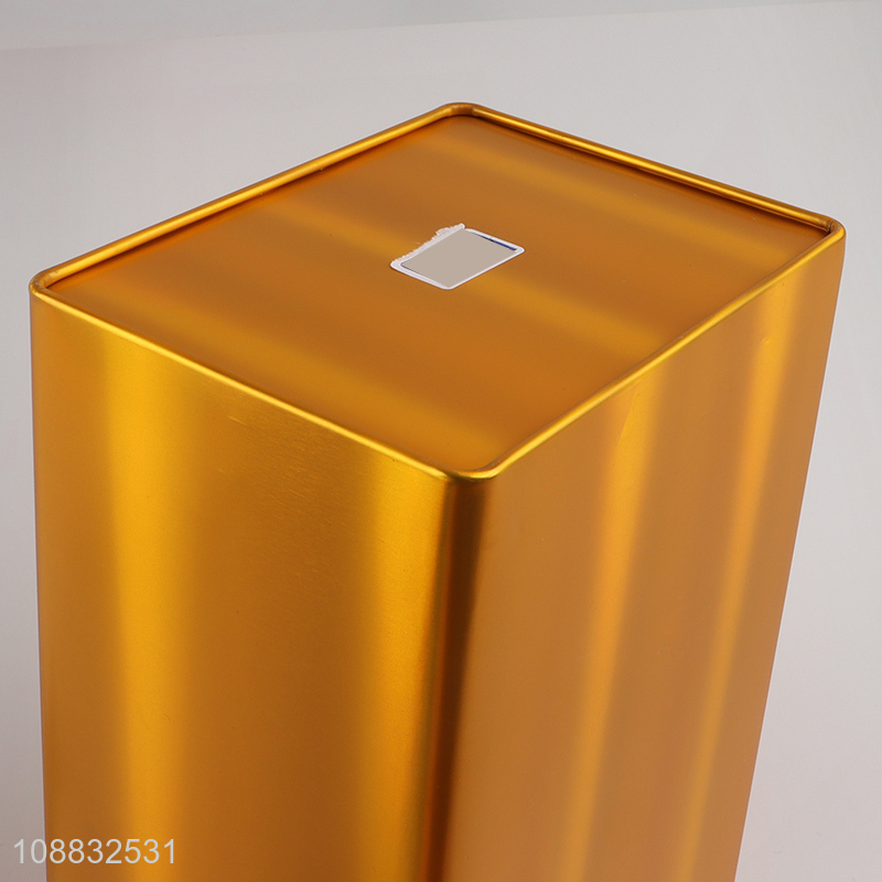 Good quality airtight metal tea canister metal candy cookie tins