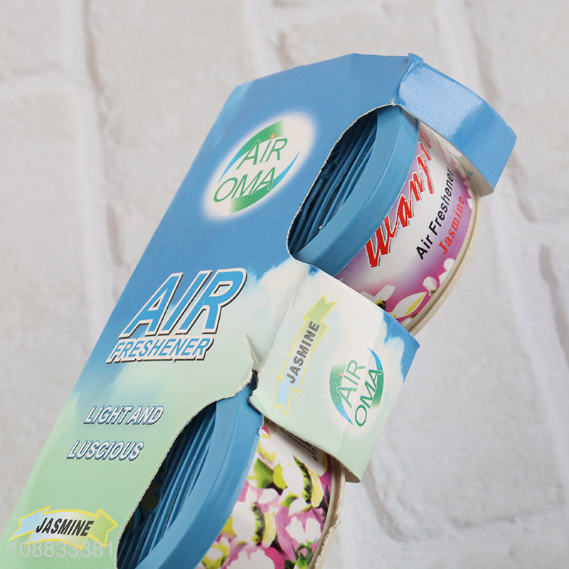 Top sale jasmine 3pcs air freshener for bathroom