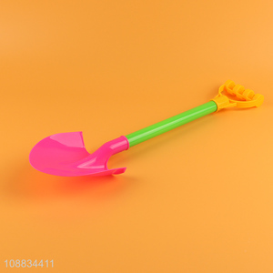 Wholesale durable plastic sand shovel beach spade for kids