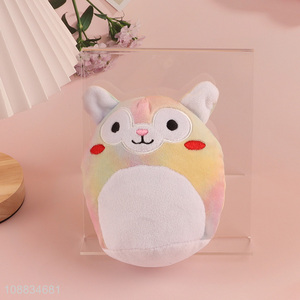 New product cute stuffed animal plush baby rattle shake toy