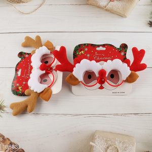 Factory direct sale elk christmas glasses christmas gifts wholesale