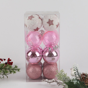Most popular 16pcs Christmas balls ornaments for Christmas tree decor