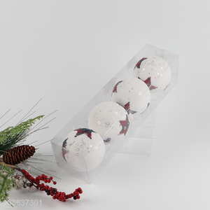Most popular 4pcs Christmas balls set Christmas hanging decoration