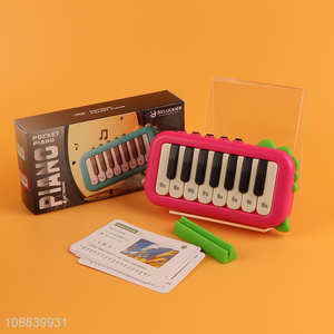 New product baby early education baby pocket piano with light