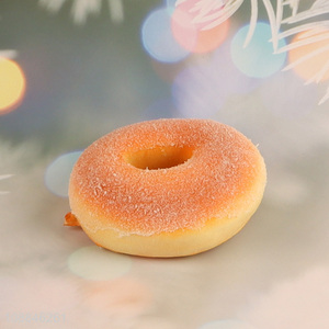 Top quality donut shaped pu soft squeeze toys vent toys