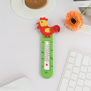 Good quality cartoon rooster thermometer <em>fridge</em> <em>magnet</em> for kids