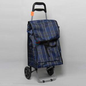 Dark Blue Shopping Trolley /Outdoor Dacron Suitcase