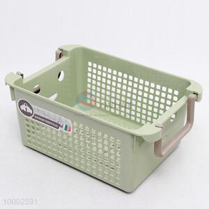 Wholesale smile face storage basket with handle