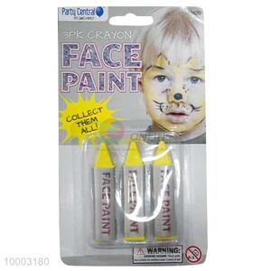 3Pcs Crayon Shaped Face Paint
