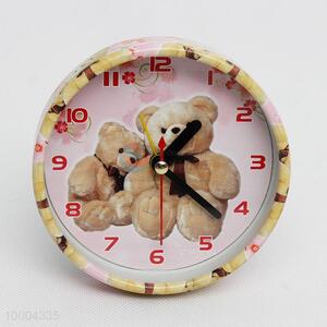 Round Bear Alarm Clock