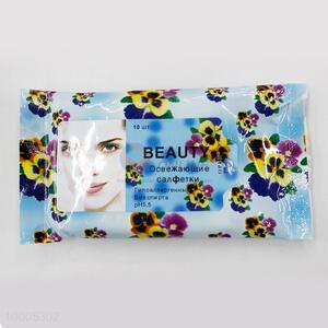 Two-tone Rose Portable Wet Wipes/Wet Tissue