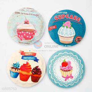 Wholesale Lovely Round Cake Fridge Magnet