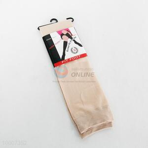 Wholesale Fleshcolor Mid-calf Length Sock For Women