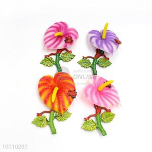 Wholesale Magnetic Lily Plastic Craft For Home Decoration