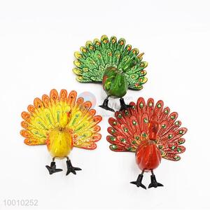 Wholesale Magneticc Peacock Plastic Craft For Home Decoration