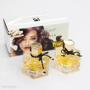 2 pcs sexy yellow perfume set