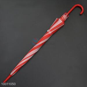 Wholsale Red&White Star Words EVA Umbrella With Red Handle