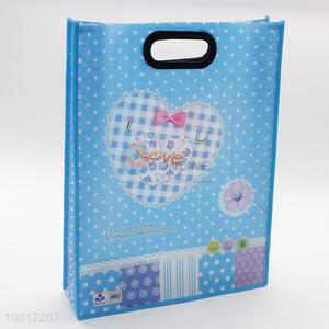 Heart Love Blue Wholesale Non-woven Souvenir Bag Shopping/Gift Packing