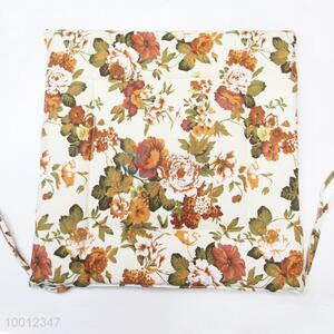 Wholesale Floral Pattern Square Polyester Seat Cushion