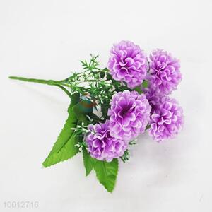 Wholesale Purple Chrysanthemum <em>Artificial</em> <em>Flower</em> For Decoration