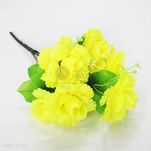 Wholesale Yellow Rose <em>Artificial</em> <em>Flower</em> For Decoration