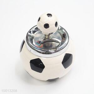 Wholesale Football Shaped Windproof Iron <em>Ashtray</em>