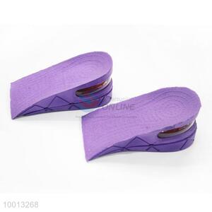 Wholesale Purple Two Layers PU Increase Insole