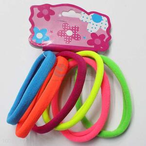 Big Size Candy Color Elastic Hair Bands for Women
