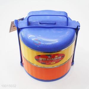 Wholesale Competitive Price 2 Layes Plastic Thermal Insulated Lunch Boxes
