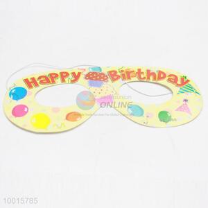 New 12pcs/bag Birthday Decoration Wholesale Paper Eyewear
