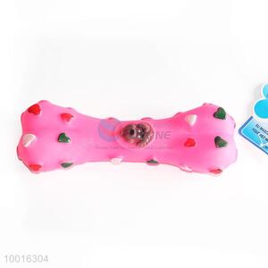 Wholesale Safe Poisonless and Tasteless Pink Bone Pet <em>Toys</em> For <em>Dog</em>