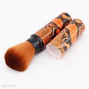 Wholesale Snakeskin Retractable Powder Brush Cosmetic Brush Makeup Brush