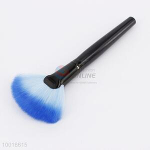 Wholesale High Quality New Arrival Black Handle Dark Big Blue Hairbrush Makeup Brush