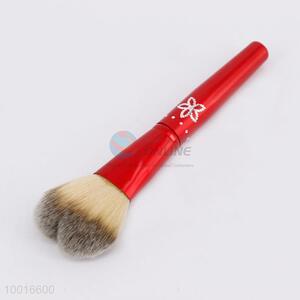 Hot Sale High Qulaity New Arrival Red Handle Special Shape Hairbrush Makeup Brush