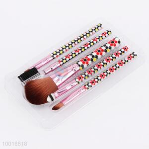 Wholesale High Quality New Arrival Professional 5Pieces a Set Long Handle Makeup Brush