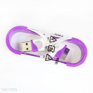 Wholesale Purple USB Data Cable For 4G/4S