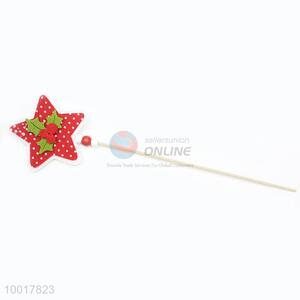 Hot Sale Decorated Christmas Crafts With a Stick Star Shape