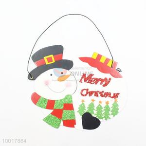 Wholesale Decorated Christmas Crafts With a Stick All Wood Snow Man