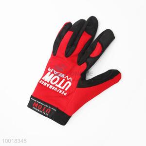 High Quality Red Sports Glove/Motorcycle Gloves