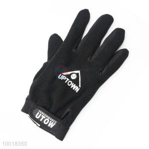 Black Simple Sports Glove For Racing/Motorcycle