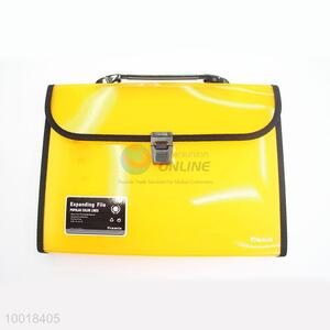 Wholesale Yellow Popular Color Lines Expanding File