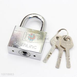 Promotion silver padlock with keys