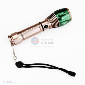500m Cheap Double-color Waterproof Strong Light Flashlight