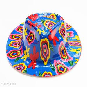 Fashion Colorful Flower Pattern Party Cap