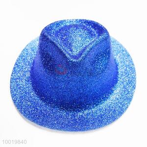 Wholesale Fashion Blue Party Top Hat Glitter