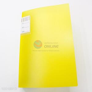 80 Pages Yellow Shell Office School Stationery Eco-Friendly PP Data Book