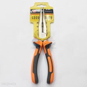 Orange Handle Long-nose Pliers